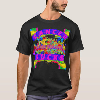 CANCER SUCKS IN ALL COLORS! CBDOilPrincess  T-Shirt