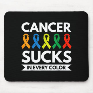 Cancer Sucks In Every Colour Mouse Pad
