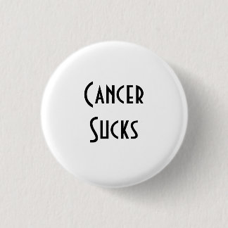 Cancer Sucks: Lung Cancer 3 Cm Round Badge