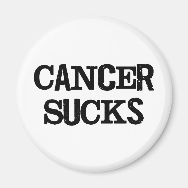 Cancer Sucks Magnet (Front)