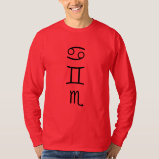 Cancer-sun, Gemini-moon, Scorpio-rising T-Shirt