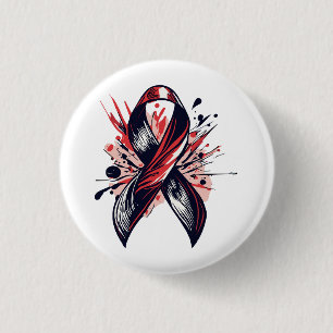Cancer Support 3 Cm Round Badge