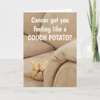 Cancer Support Couch Potato Cat 