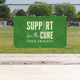 cancer support cure Banner Outdoor Sign Large