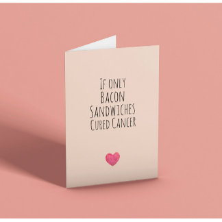 Cancer Support & Encouragement  Card