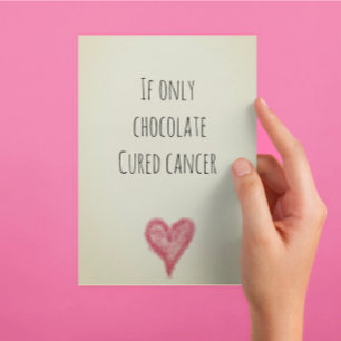 Cancer support & encouragement postcard