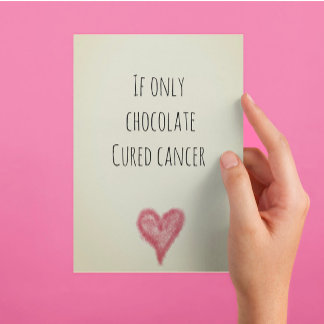 Cancer support & encouragement postcard