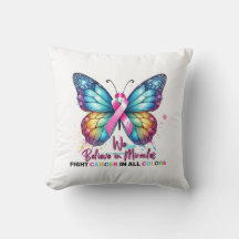 Cancer Support Gift, Fight Cancer, Butterfly