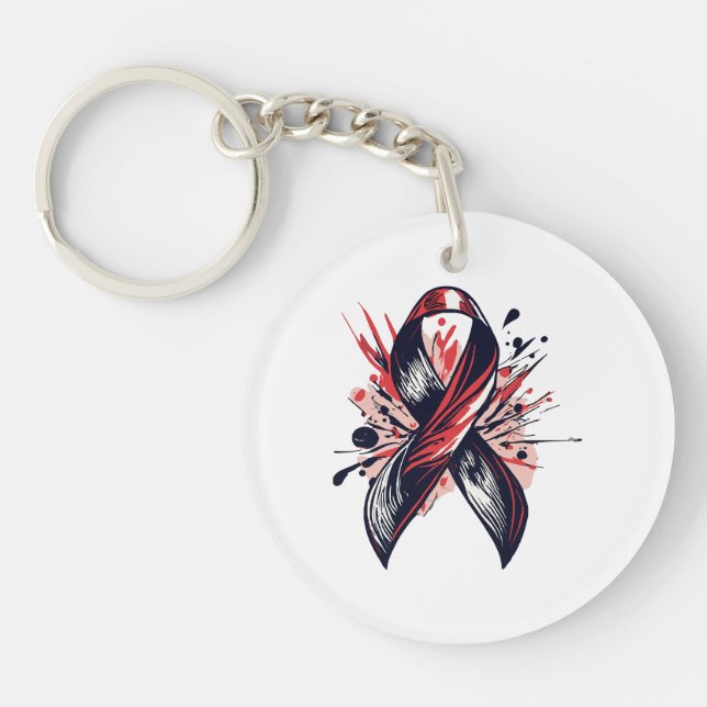 Cancer Support Key Ring (Front)