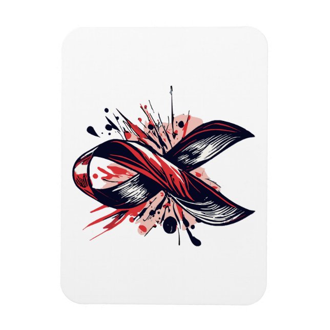 Cancer Support Magnet (Vertical)