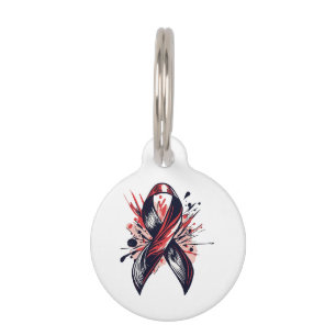 Cancer Support Pet Tag