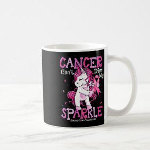 Cancer Support Shirt Breast Cancer Awareness Unico Coffee Mug