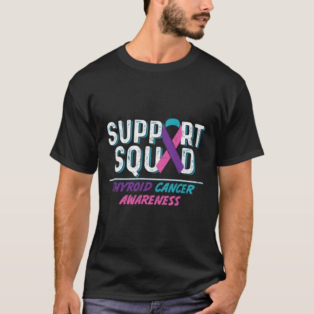 Cancer Support Squad  T-Shirt (Front)
