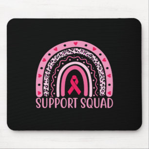 Cancer Support Squad Warrior Breast Cancer Awarene Mouse Pad
