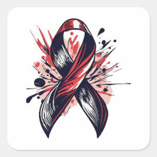 Cancer Support Square Sticker