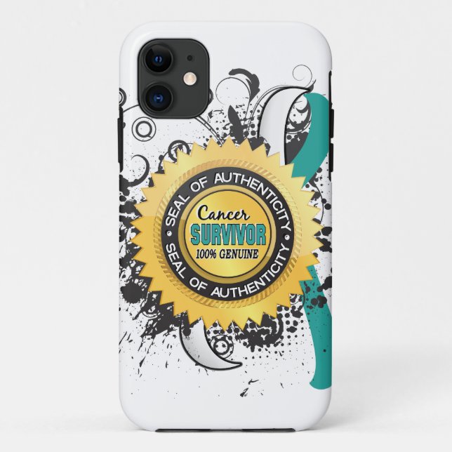 Cancer Survivor 23 Cervical Cancer Case-Mate iPhone Case (Back)
