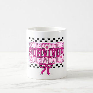 Cancer Survivor Breast Cancer Pink Coffee Mug