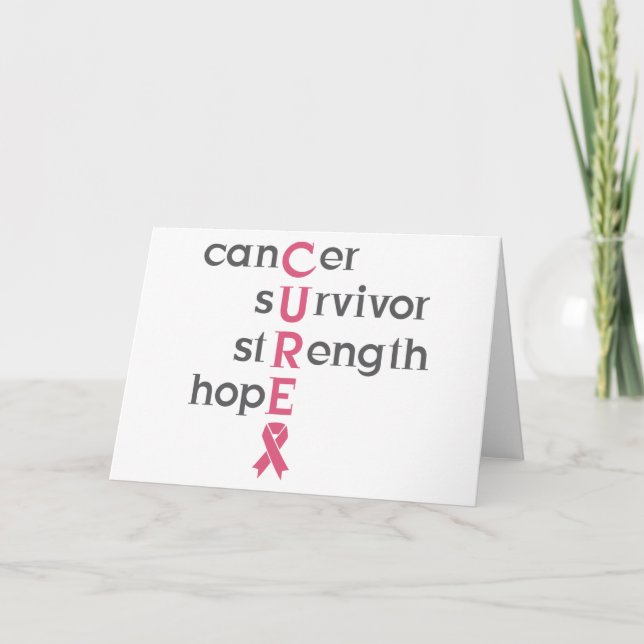 Cancer Survivor Card (Front)