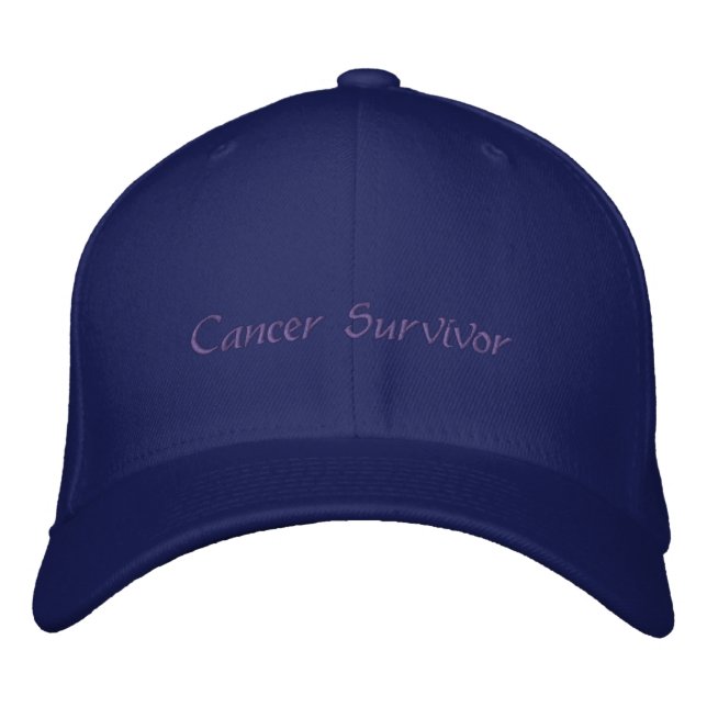 Cancer Survivor Embroidered Hat (Front)