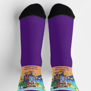 Cancer Survivor Men and Women Crew Socks