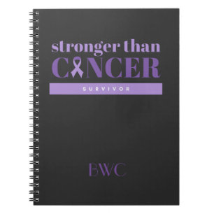Cancer Survivor Purple Notebook