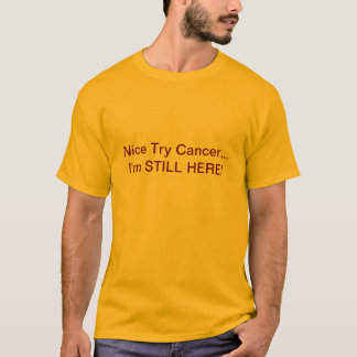 Cancer survivor tee shirt