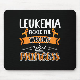 Cancer Survivor Warrior Girls Fight Leukaemia Canc Mouse Pad