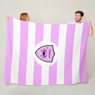 Cancer symbol fleece blanket