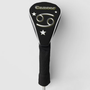 Cancer symbol golf head cover