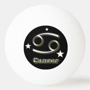 Cancer symbol ping pong ball