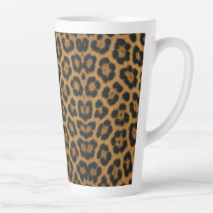 Cancer Texture and Leopard Skin Standard Latte Mug