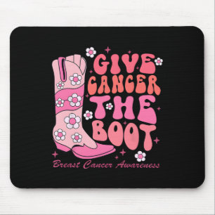 Cancer The Boot Breast Cancer Awareness  Mouse Pad