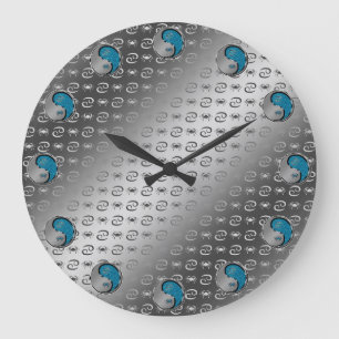 Cancer the Crab Large Clock