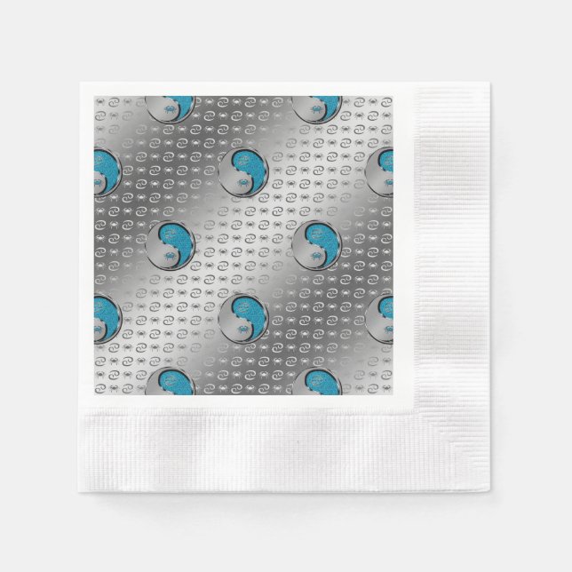 Cancer the Crab Napkin (Front)