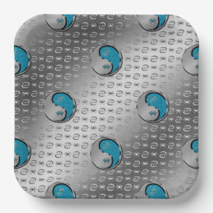 Cancer the Crab Paper Plate