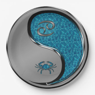 Cancer the Crab Paper Plate