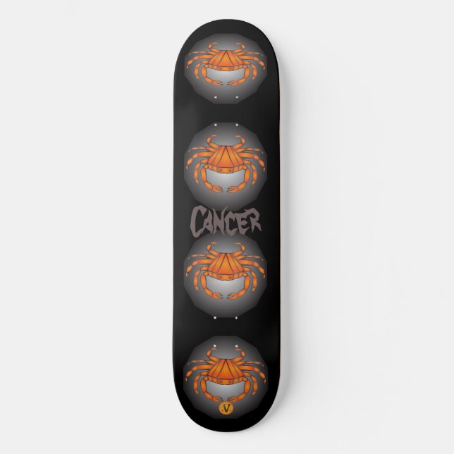 Cancer the Crab Skateboard (Front)