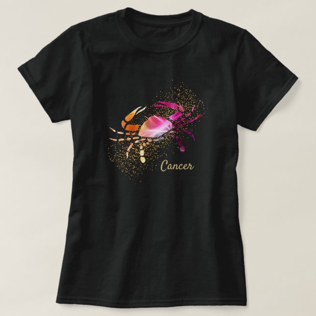 Cancer the Crab T-Shirt (Design Front)