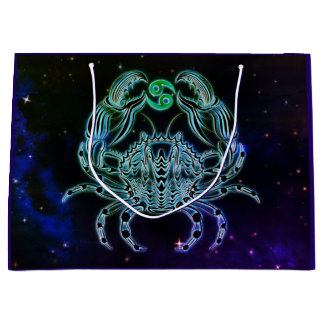 cancer the crab zodiac gift bag