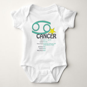 Cancer Traits Baby Baby Bodysuit