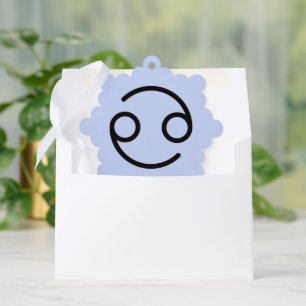 Cancer Tree Decoration Card