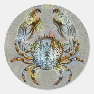 Cancer Venice Classic Round Sticker