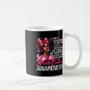 Cancer Warrior I'm The Storm Strong Women Pink Rib Coffee Mug