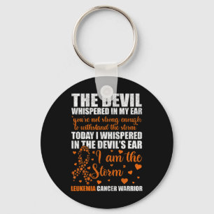 Cancer Warrior Leukaemia Awareness Month Warrior Key Ring