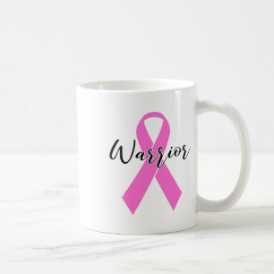 Cancer Warrior T Shirt Pink Ribbon Awareness Survi Coffee Mug