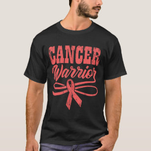 CANCER WARRIOR World Cancer Day Gift Pink Ribbon 1 T-Shirt