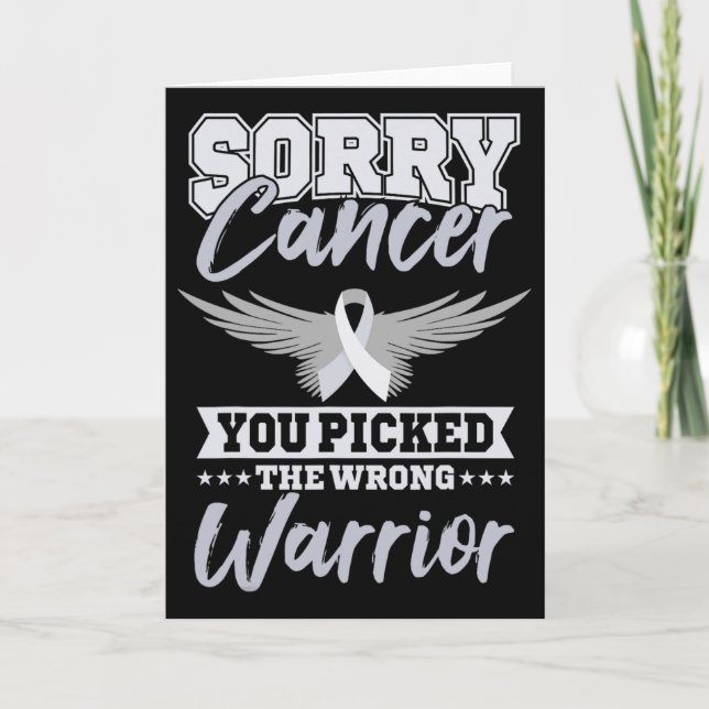 Cancer Warrior World Cancer Day Gift Pink Ribbon  Card (Front)
