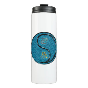 Cancer & Water Dragon Thermal Tumbler