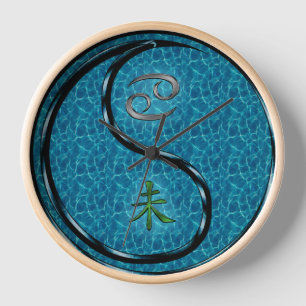 Cancer & Water Goat Clock