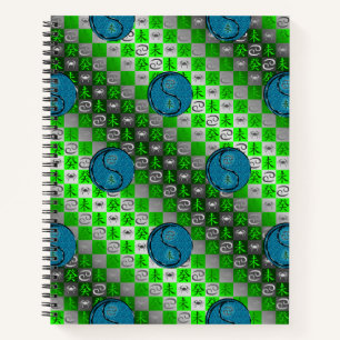 Cancer & Water Goat Spiral Notebook